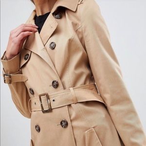 ASOS Double Breasted Trench Coat